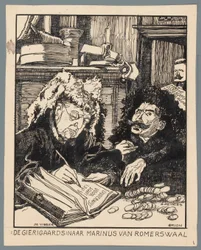Ministers De Visser and Simon de Vries as the Tax Collectors