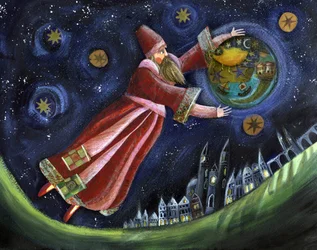 Michel de Nostradamus, Astrologer (Illustration)