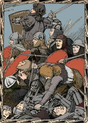 At The Battle of Agincourt, 1902