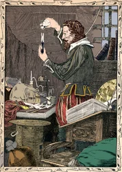 Guy Fawkes Preparing The Slow Match
