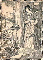 Margaret and the Robber, 1902