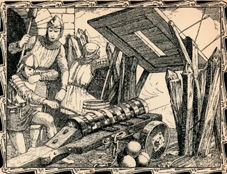 The First Cannon at Crecy