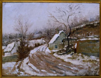 La vieille route à Auvers-sur-Oise