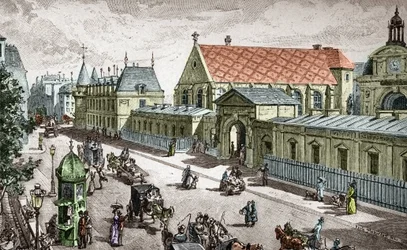 View on the Conservatory of the Arts and Crafts in Paris