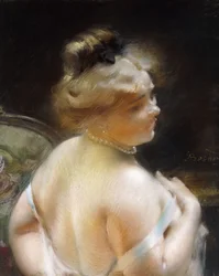 Woman with a Pearl Necklace