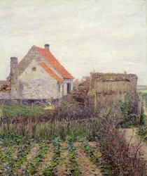 Farmhouse with Vegetable Garden