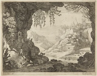 Goatherd in a Cave