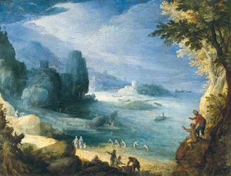 Landscape with a View of a Sea Bay