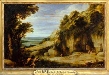 The Nymph Syrinx Chased by Pan
