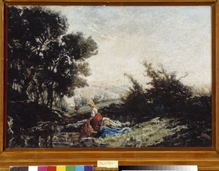 Washerwoman at the Creek