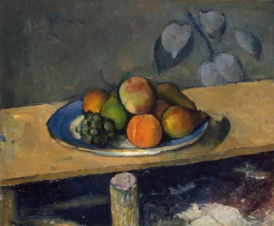 Apples, Pears and Grapes, c.1879
