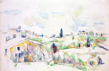 Landscape in Provence