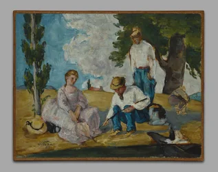 Picnic on a Riverbank