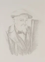 Self Portrait Before an Easel