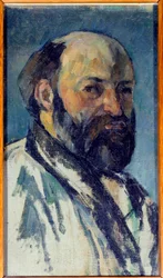 Self Portrait by Paul Cezanne (1839-1906) 1877