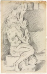 Sketch of Anatomical Sculpture (recto)