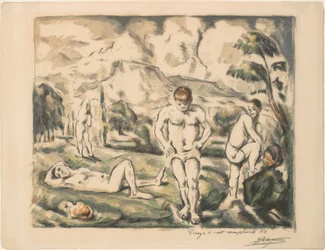The Large Bathers (Les Baigneurs)