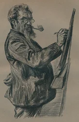 A Posthumous Portrait of Henry Stacy Marks, c1899
