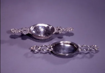 George II Lemon Strainers