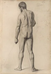 Academic Nude, Seen from the Back