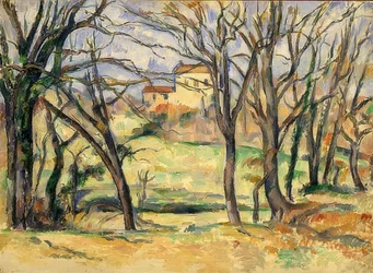 Trees and Houses, Jas de Bouffan. 1885-86