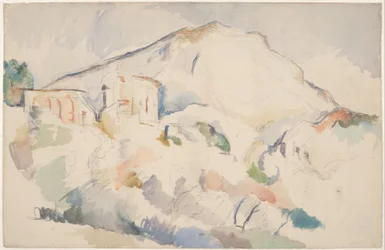 Château Noir and Mont Sainte-Victoire, c. 1890-1895