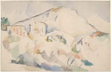 Château Noir and Mont Sainte-Victoire