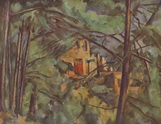 Château Noir Behind the Trees