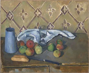 Fruit, Serviette and Milk Jug