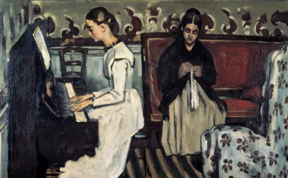 Girl at the Piano Overture to Tannhäuser, c1868