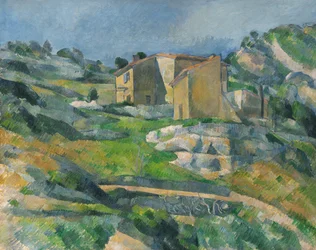 Houses in the Provence: The Riaux Valley near L