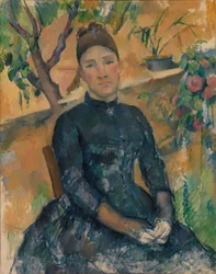 Madame Cézanne in the Conservatory