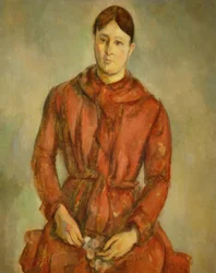 Madame Cézanne in Red