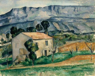 House in Front of Sainte-Victoire near Gardanne