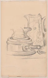 Milk Jug and Spirit Stove