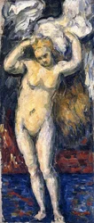 Standing Bather, Drying Her Hair