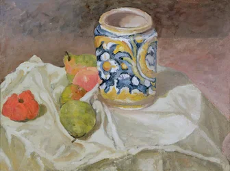 Still Life with Italian Earthenware Jar
