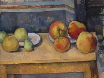 Still Life with Apples and Pears. Around 1891-92