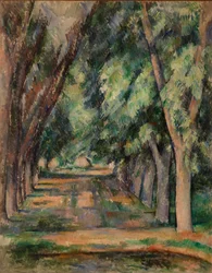 The Allée of Chestnut Trees at the Jas de Bouffan