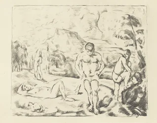 The Large Bathers, 1896-97