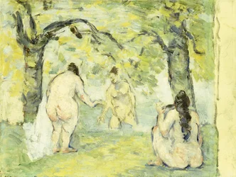Three Bathers