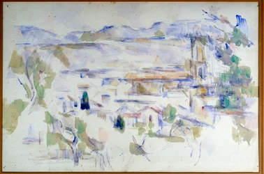 View of Aix-en-Provence Cathedral