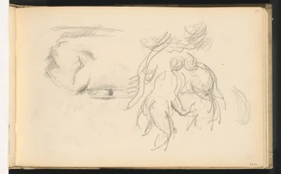 Women Bathers and a Roll of Paper