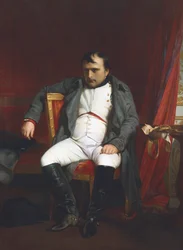 Napoleon at Fontainebleau During the First Abdication - April 1814