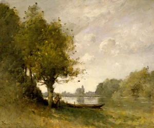 A Pond near Nangis