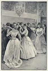 Illustration for Anna Karenina: Kitty at the Ball