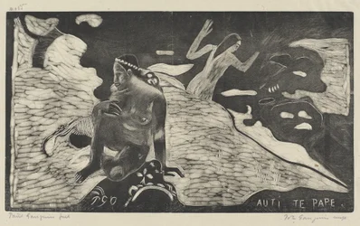 Auti te Pape Women at the River, 1894-1895