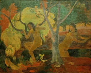 Bathers in Tahiti