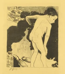 Bathers in Brittany