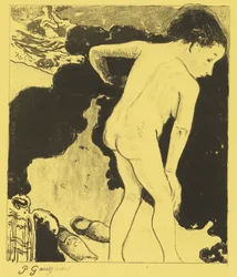 Bathers in Brittany, from the Volpini Suite: Dessins lithographiques